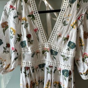 Anthropologie floral dress